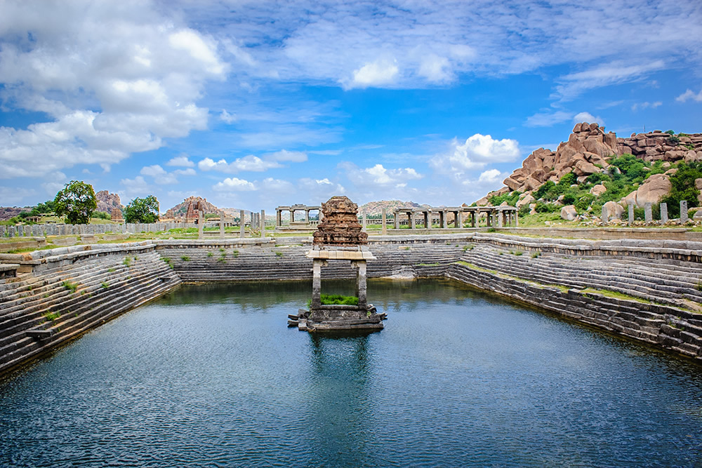 Vijay Vittal Temple Pushkarani